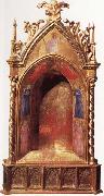 Fra Angelico Reliqury with Depiction of Christ and Angels oil painting